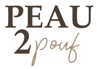 Peau 2 Pouf Logo
